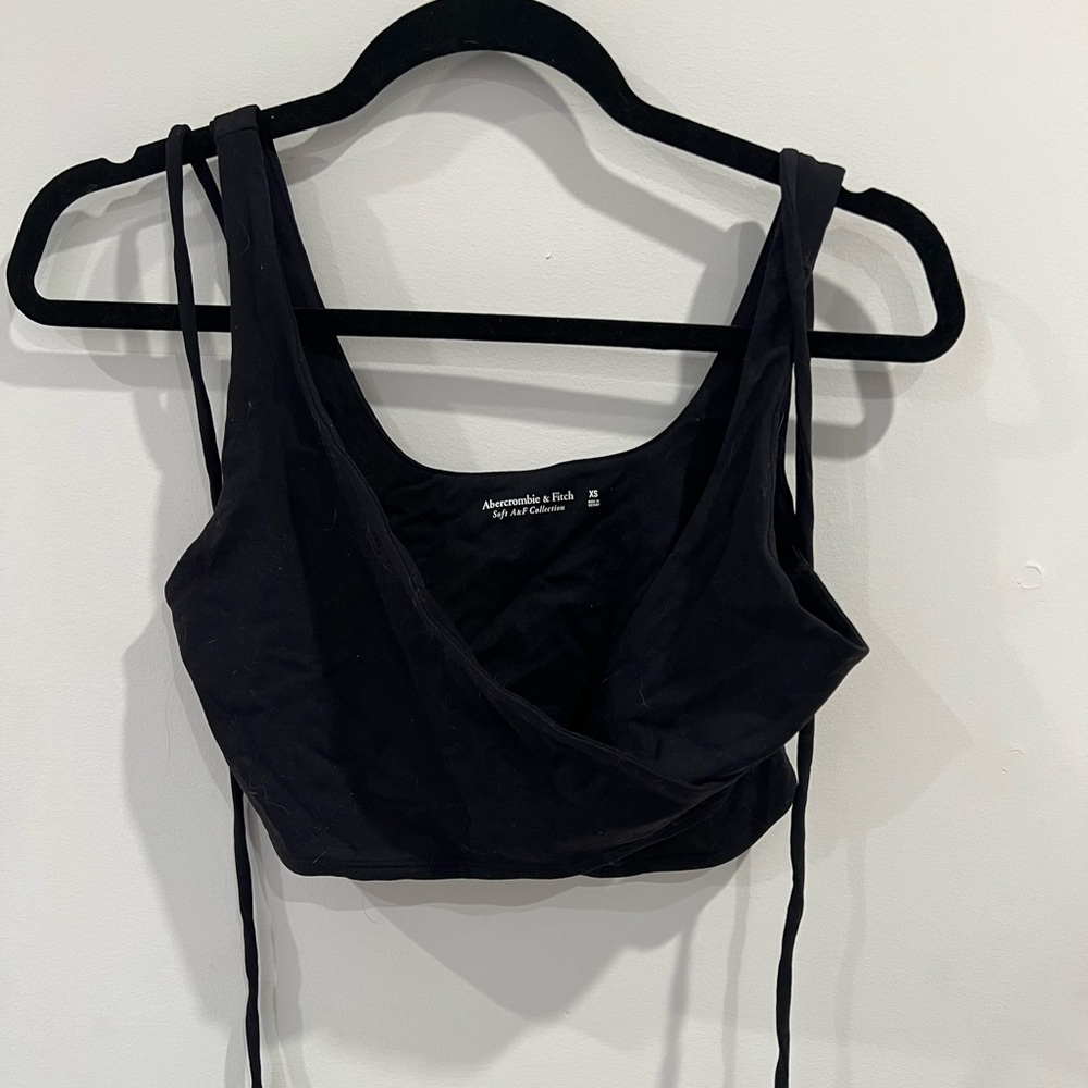 Abercrombie & Fitch Wrap Around V Neck Tank Top